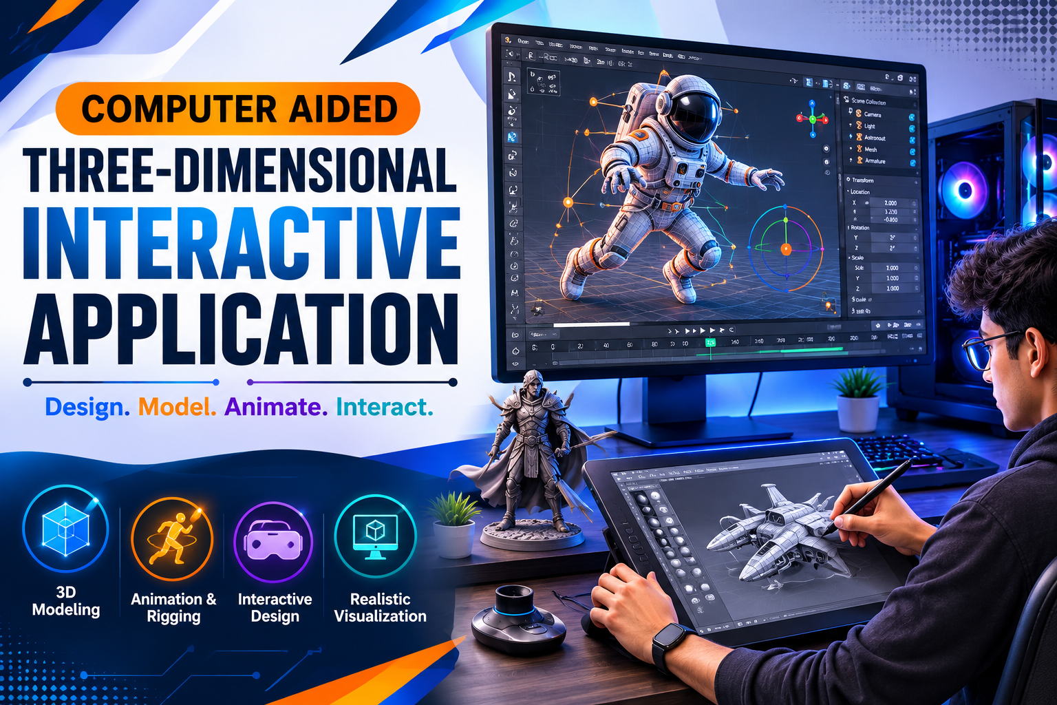 COMPUTER AIDED THREE-DIMENSIONAL INTERACTIVE APPLICATION (CATIA)