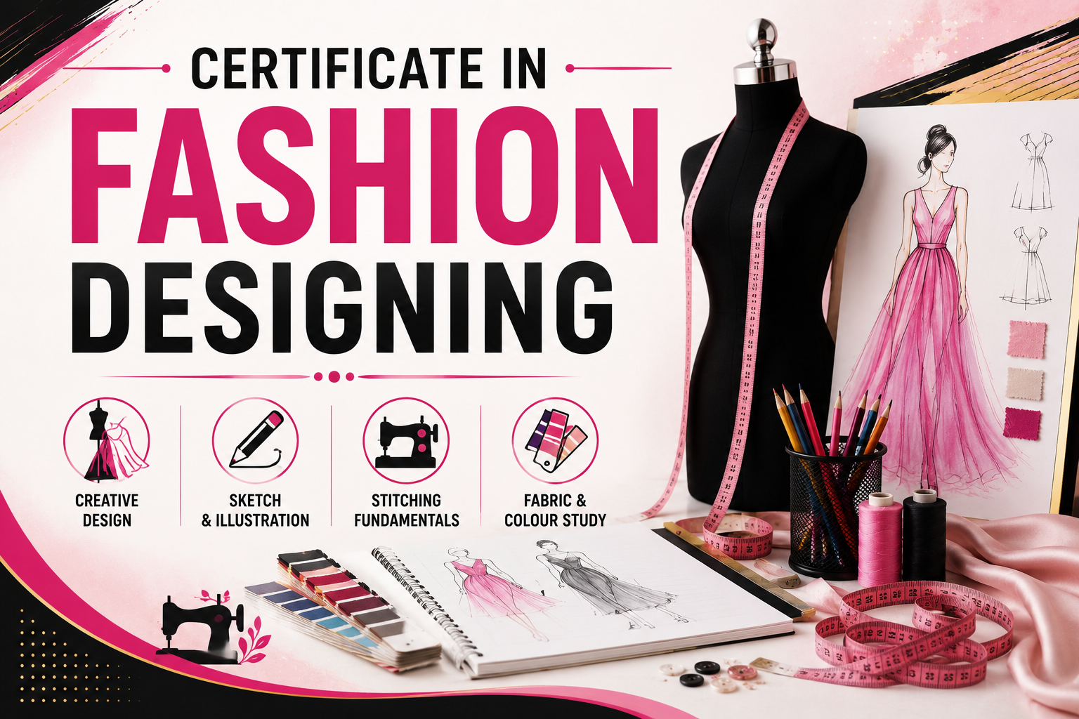 CERTIFICATE IN FASHION DESIGNING (C.F.D.)