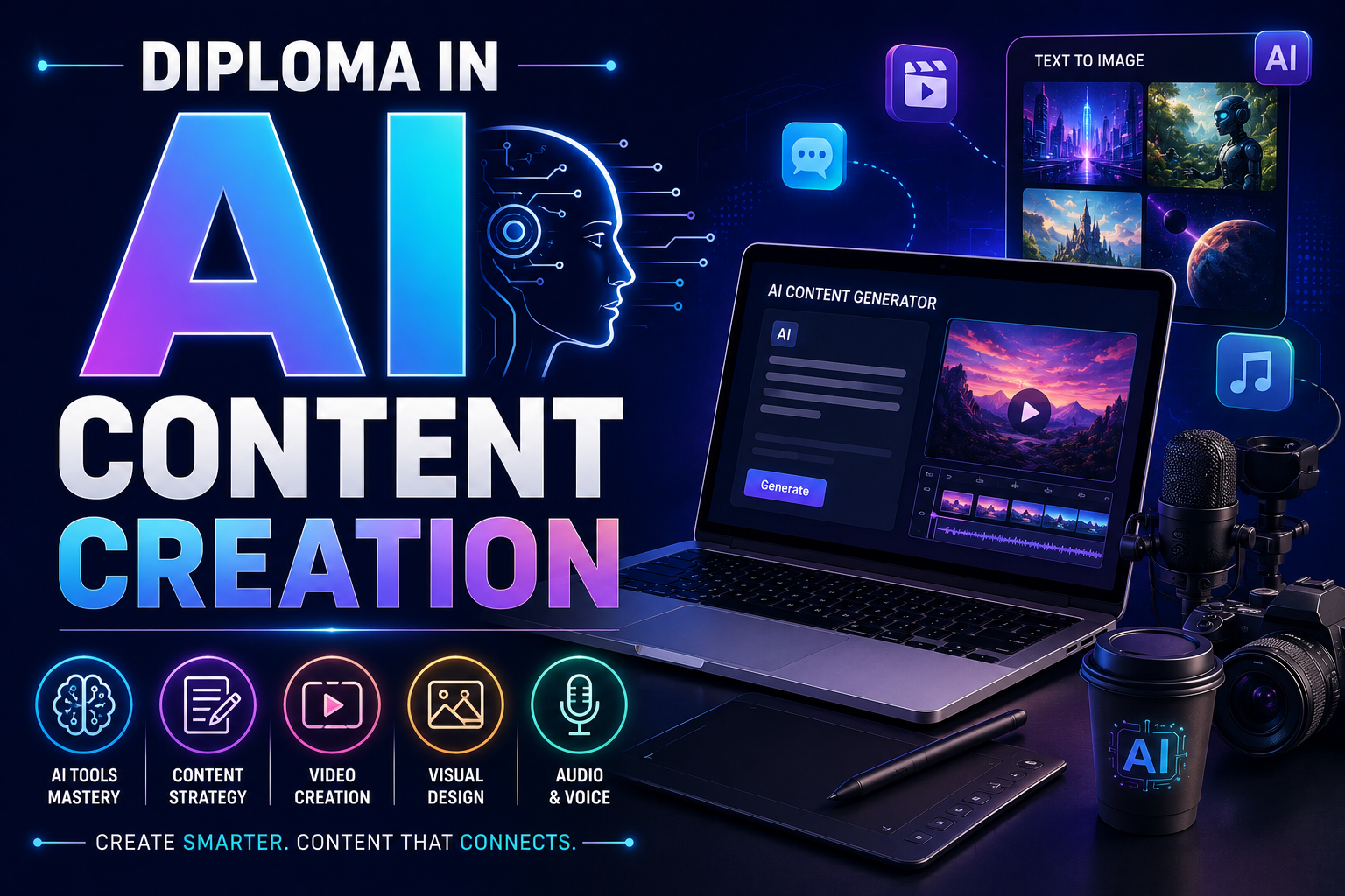 DIPLOMA IN AI CONTENT CREATION 